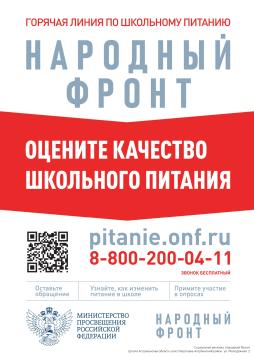 Недовольны качеством питания? Поможем исправить! (улица Молодежная 2)